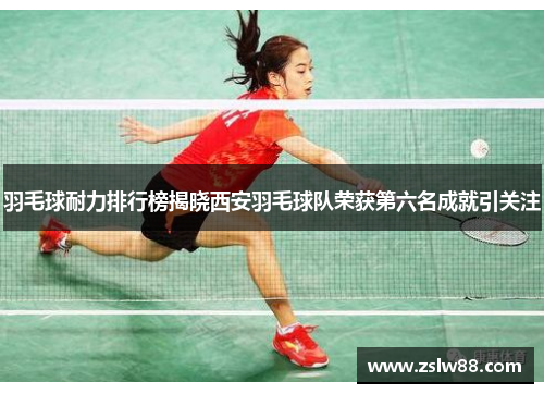 羽毛球耐力排行榜揭晓西安羽毛球队荣获第六名成就引关注